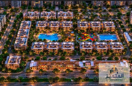 شقة للبيع في كمبوند River Park بالجولدن سكوير  مدينه العبور 147 متر دور متكرر ناصية بأميز فيو ، 3 غرف نوم و 3 حمامات و ريسبشن قطعتين نص تشطيب. . . . . . . . .
