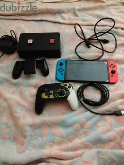 Handled console Nintendo switch oled