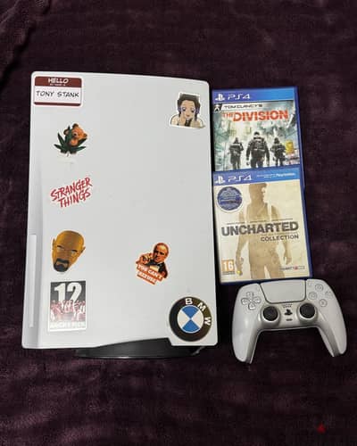PS5 Fat Disc Edition + 2 Games + Customized Controller