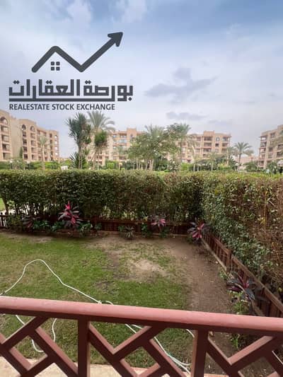 شقة أرضي بجاردن للإيجار قانون في مدينة الرحاب - المرحلة الخامسة الجديدة (برايم لوكيشن)