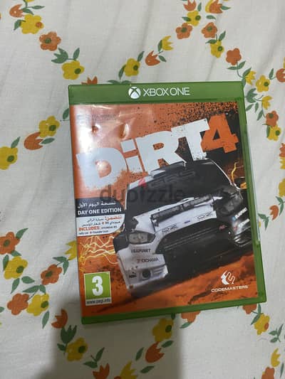 Dirt4 Xbox one cd