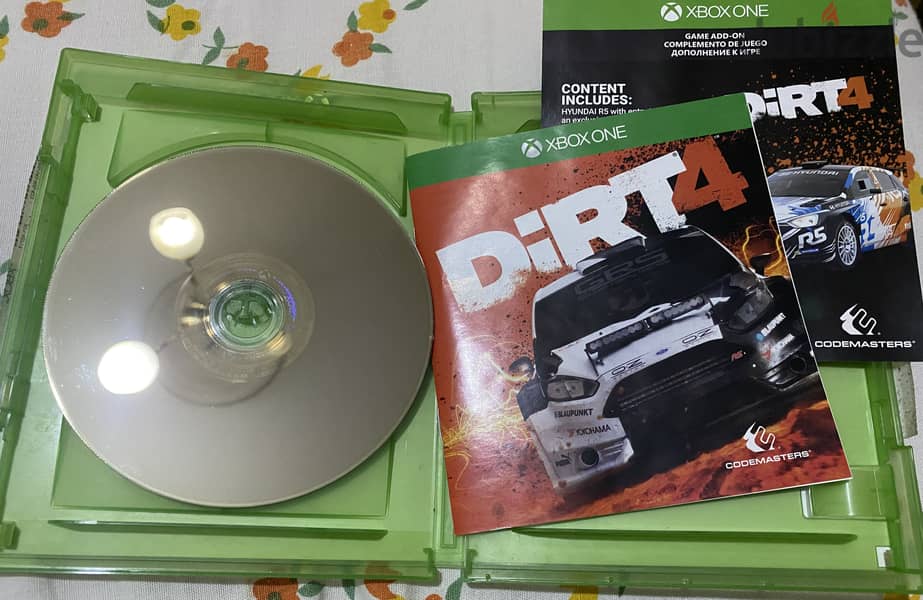 Dirt4 Xbox one cd 2