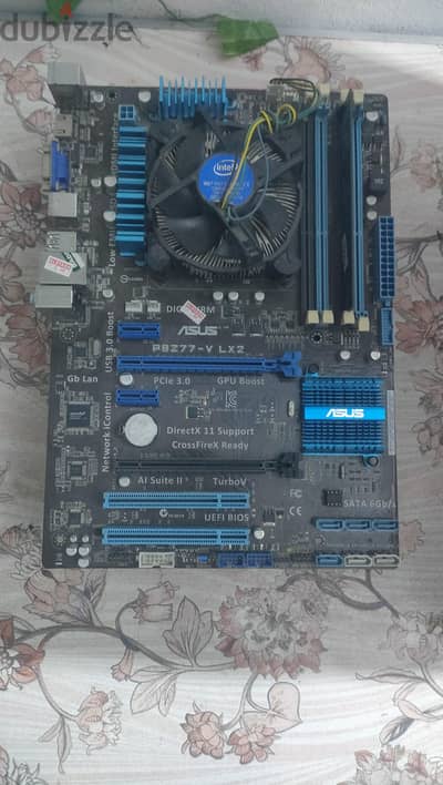 باندل  i7 3770 بوردة Z77 من Asus أعلى من الh61 وأربعة رام ddr3 هدية