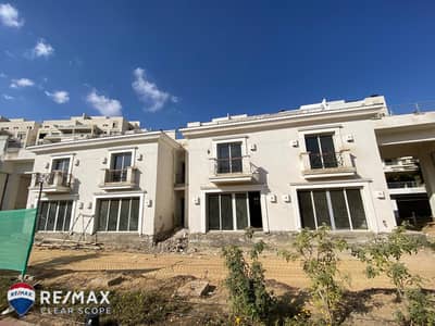 limited unit : Fully finished Studio chalet corner and Ready to deliver in prime location  direct to club in compound mountion view icity new cairo