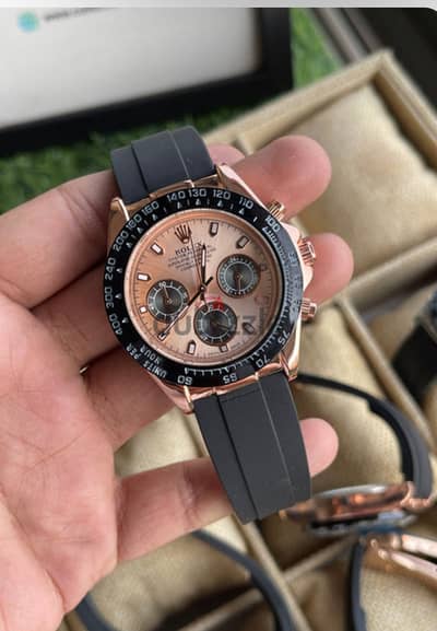 Rolex daytona watch rubber strap