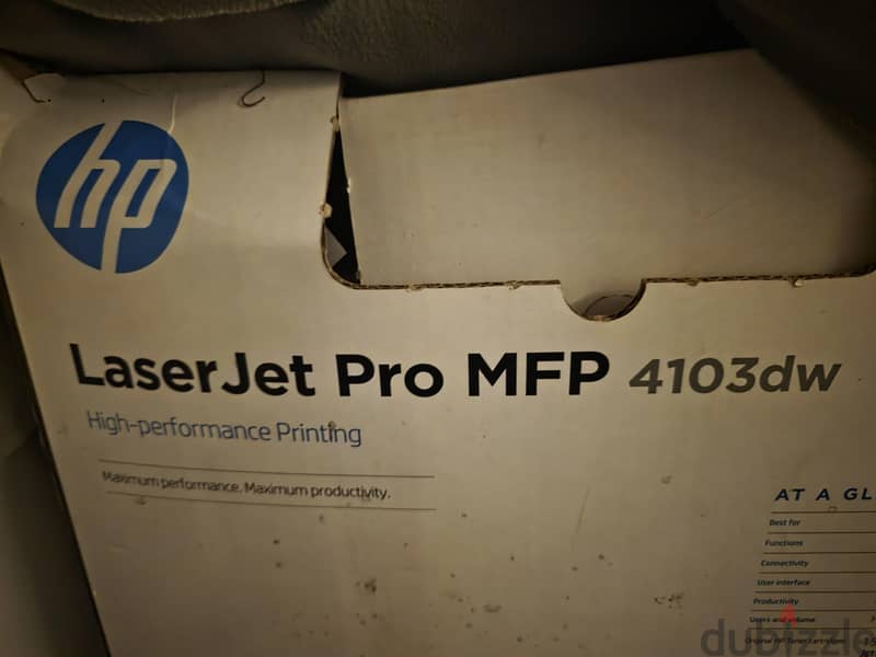 Laserjet pro MFP 4103 DW 1