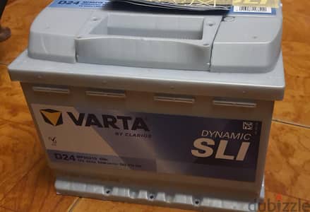 VARTA D24 - MF56219 • 12V 62Ah  • 520A (EN) - 105Min (RC)