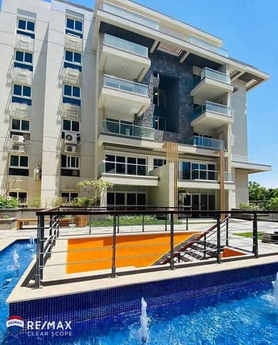 Ready to move Ground Apartment with Private wide Garden with lowest price and best layout in compound Mountain View iCity  New Cairo