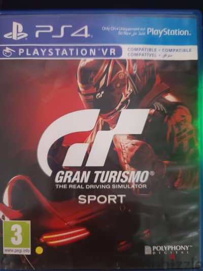 gran Turismo sport بحاله ممتازه