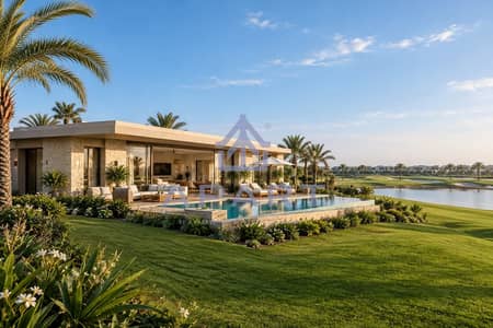 Luxury Home 4 Bedrooms  + Maids - 1st Row Golf \ Early Delivery - Double View \ Prime Location