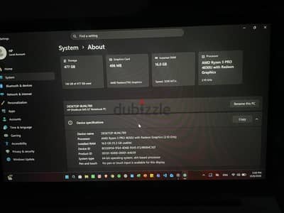 Hp elitebook 845 g7