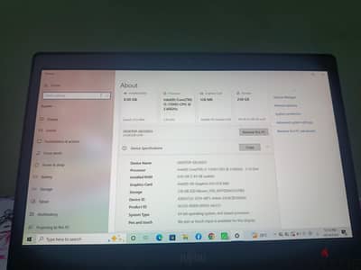 لاب كسر الزيرو كور i5 جيل ٧ هارد SSd