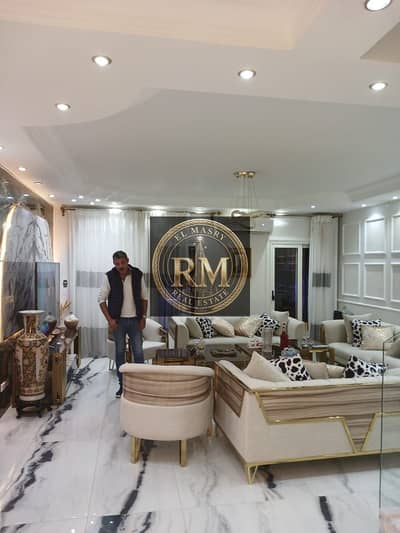 Furnished 4-room villa with swimming pool for rent in a prime location  Rehab City, New Cairo  Model A  Prime location in Phase 1