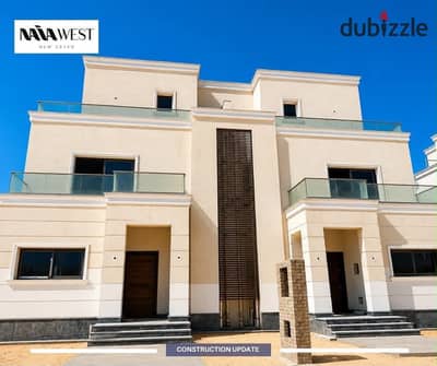 Twin House Villa 6M Delivery Sheikh Zayed Naia 10-Yr Installments Opposite Sphinx Airport 5 Mins Dahshur Link & Arab Mall Next to Sodic Estates