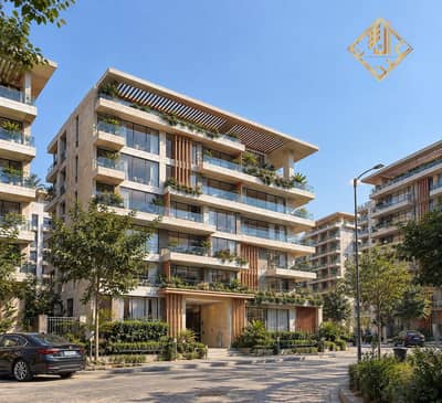 Two-bedroom apartment for sale in a compound in the Fifth Settlement.