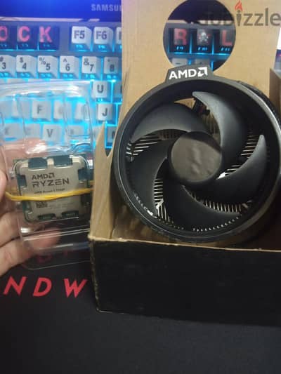 معالج Ryzen 5 7500F + AMD Stock Cooler Fan