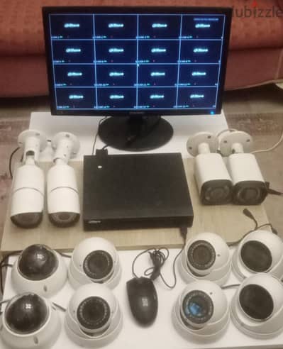 سيستم  كاميرات مراقبه   داهوا كامل  للبيع بسعر لقطه