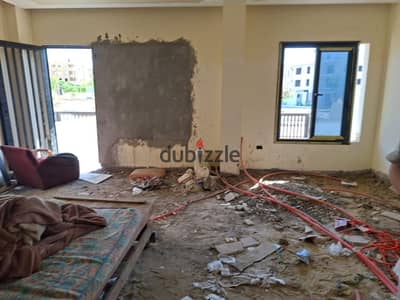 Apartment for sale 3/4 finished in Sheikh Zayed district 8
