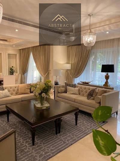 Ready to Move Garden Apartment with Pool View & Club Membership Fully Finished with Kitchen & ACs in Premium Madinaty near Shorouk & New Capital