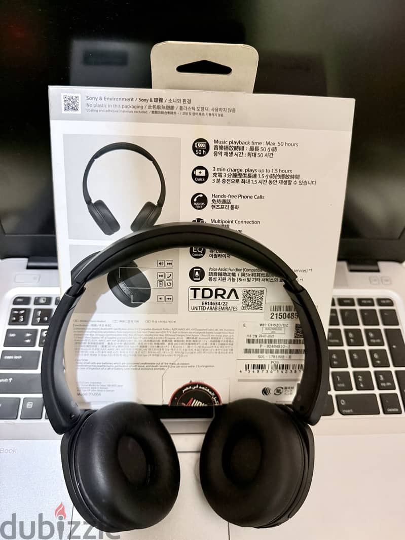 Sony wh-ch520 black 2