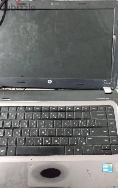 لابتوب HP Pavilion g4 للبيع كقطع غيار / للتفكيك + شاحن أصلي