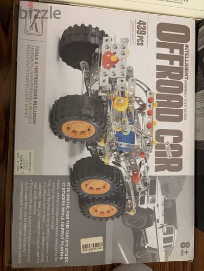 Off-road Car Intelligent Assembly Kids Toy  DIY Assembly  Ages 8+