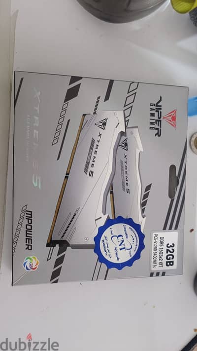 32GB ddr5 ram (16x2) 6400 CL32