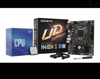 i5-10400f + h410m Gigabyte