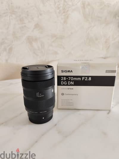 sigma lens 28-70 f-2.8 DG DN for sony E