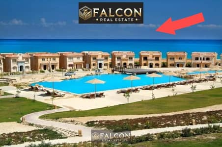 40% off chalet, full sea view, prime location, amazing view,chalet for sale in Telal North Coast, near Lavista Cascada, Marassi, Amwaj & Hacienda