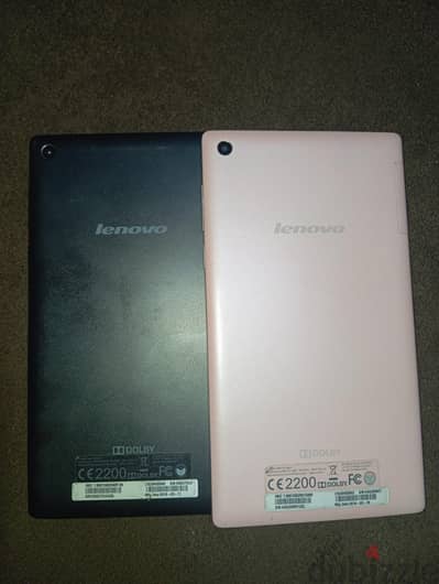 تابلت Lenovo للبيع – لون أسود ولون بناتي  مناسب للأطفال