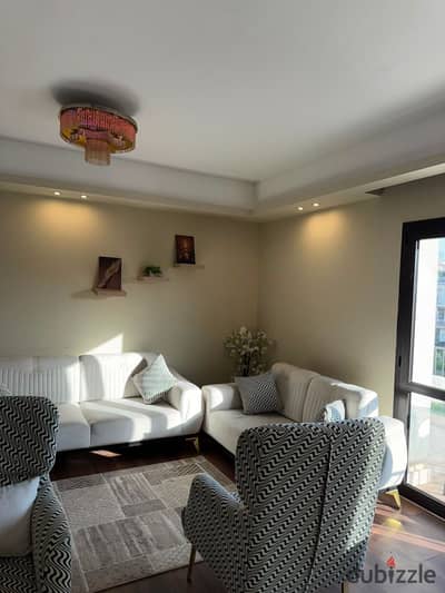 Luxury apartment for rent furnished – Beverly Hills Courtyard Sheikh Zayed minutes for Waslet Dahshur