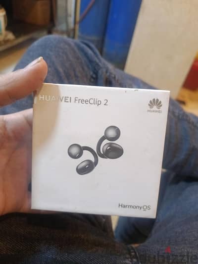 سماعة Huawei FreeClip 2 كسر زيرو (استخدمت مرة واحدة فقط)