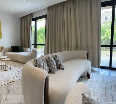 Fully Furnished Garden Apartment for Rent | SODIC Eastown | 200 SQM + 100 SQM Garden