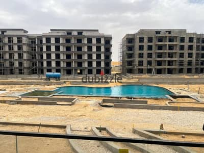 Apartment for Sale with Swimming Pool View in a Prime Location Opposite Sphinx International Airport – New Zayed Apartment for Sale with Swimming Pool View in a Prime Location Opposite Sphinx International Airport – New Zayed