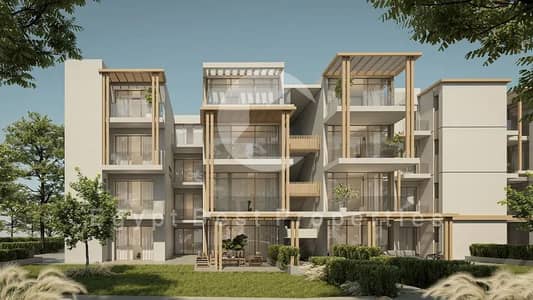 Fully Finished 2-Bedroom Apartment with Garden for Sale in Hills of One, New Zayed | Beige Residences | 133 SQM BUA | 61 SQM Garden