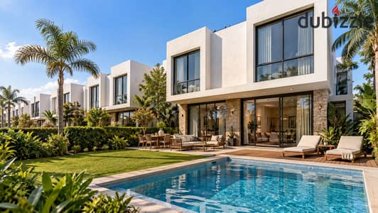 Townhouse Villa with Private Garden & Swimming Pool in New Zayed – Apartment Price, 10-Year Interest-Free Installments