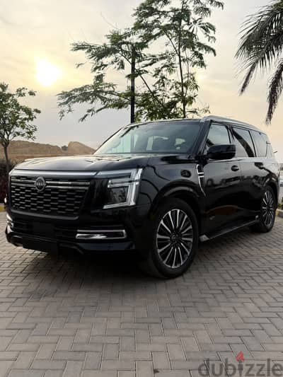 Nissan Patrol 2026 3,5 LE city الوحييدة فرش احمر كاملة