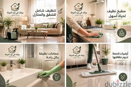 شركه تنظيف المنازل والشقق بأعلى جودة