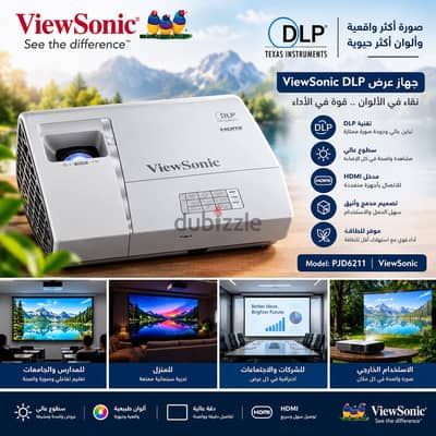 بروجكتور ViewSonic DLP للبيع – Projector HDMI