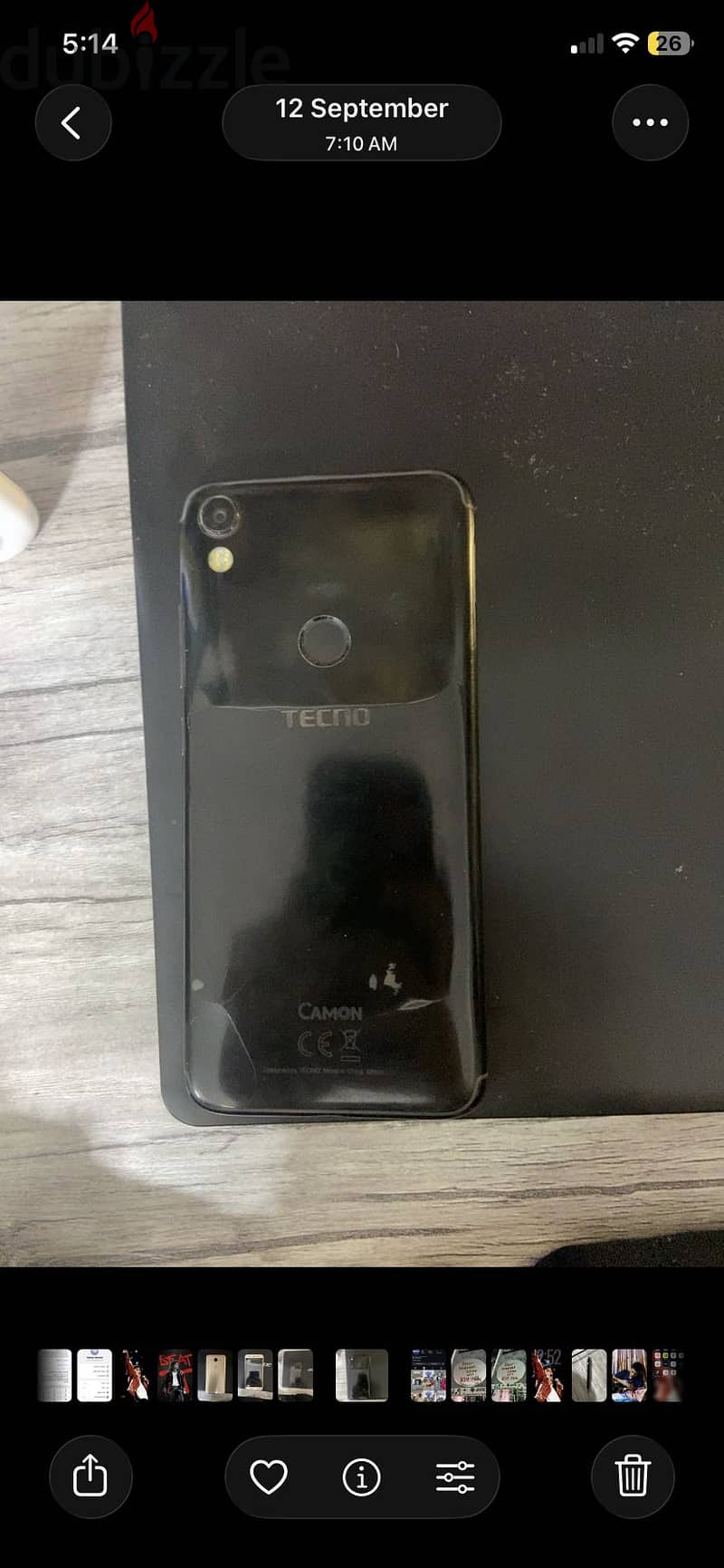 Tecno Camon CM 1