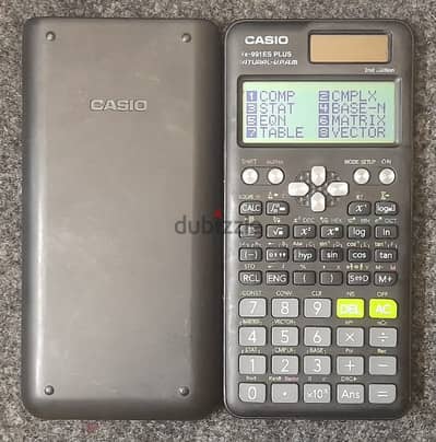 آله حاسبة أصلية Casio fx-991ES PLUS بحالة ممتازة جدًا! مستعملة وسعر