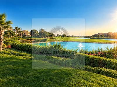 villa standalone for rent in madinaty with kitchen lake view