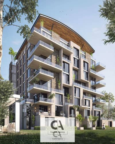 Apartment for sale in the heart of the Fifth Settlement at Nest Compound (next to Hyde Park), featuring interiors by Mona Hussein. Pay in installments