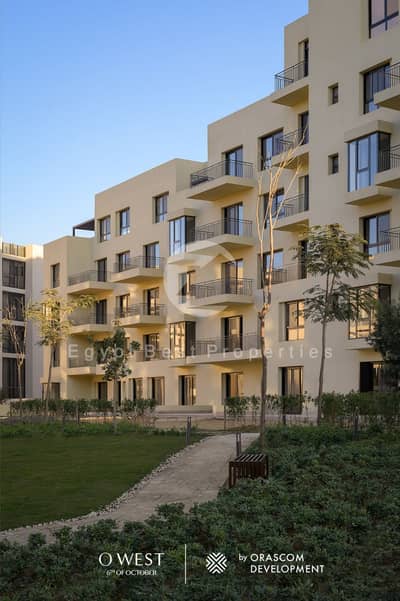 Apartment For Sale In O west Prime Location View Lake With 9 Year Instalment  - Fully Finished
