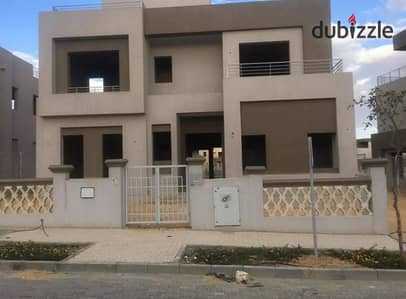 فيلا نصف تشطيب استلام فوري في بالم هيلز جولف اكستنشن  جاهزة للمعاينة فيو مميز