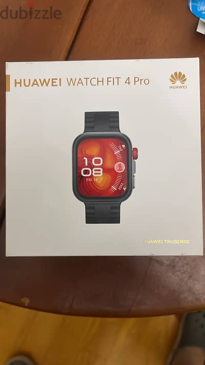 Huawei watch fit 4 pro اصلية مع المشتملات