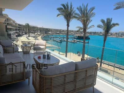 Chalet 250M direct marina and sea view fully furnished Marina Marassi