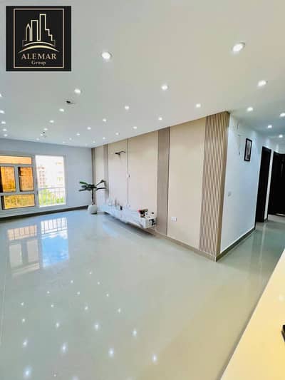 116 sqm apartment for sale in Madinaty B11, hotel finishing, first residence, and wide sea view garden.