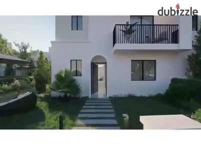 Townhouse fully finished in Talaala New Heliopolis with a view of green spaces, in installments over the longest repayment period
